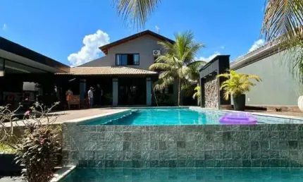 Casa para venda em portal da praia de 342.00m² com 4 quartos, 2 suites e 2 garagens