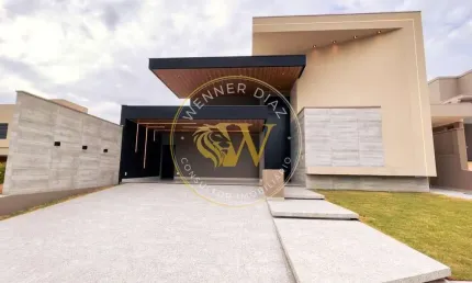 Casa de condomínio para venda em residencial gaivota i de 249.00m² com 4 quartos, 2 suites e 2 garagens
