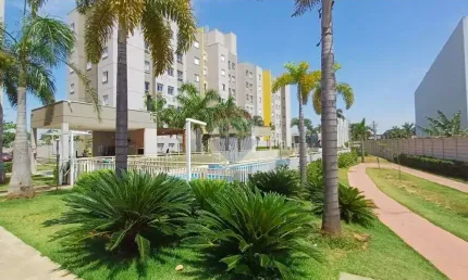 Apartamento para alugar em jardim amanda ii de 41.00m² com 2 quartos e 1 garagem