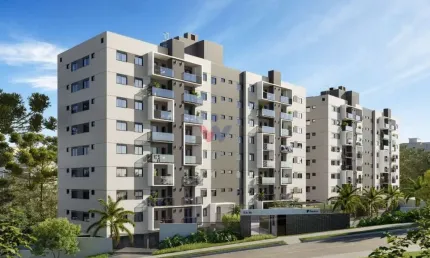 Apartamento para venda em cidade industrial de 57.00m² com 2 quartos e 1 suite