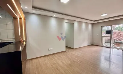Apartamento para venda em novo mundo de 77.00m² com 3 quartos, 1 suite e 2 garagens