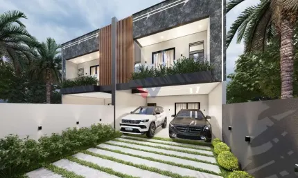 Sobrado para venda em porto das laranjeiras de 165.00m² com 3 quartos, 1 suite e 2 garagens