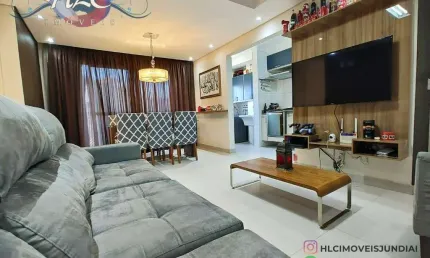 Apartamento para venda em bosque dos jacarandás de 60.00m² com 2 quartos e 1 garagem