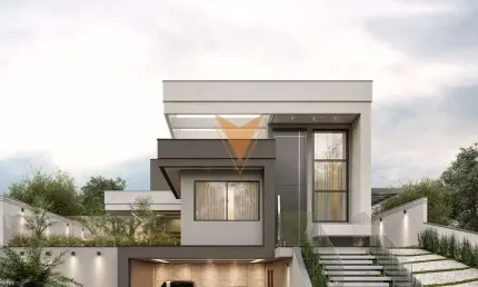 Casa para venda em paisagem renoir de 304.00m² com 3 quartos, 3 suites e 4 garagens