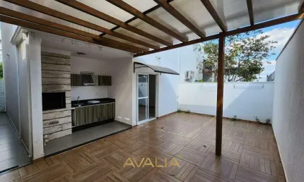 Casa de condomínio para alugar em residencial parque dos guarantas de 128.82m² com 3 quartos, 1 suite e 2 garagens