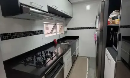 Apartamento para venda em vila lusitânia de 107.00m² com 2 quartos, 2 suites e 2 garagens