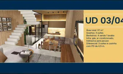 Sobrado para venda em pilarzinho de 117.00m² com 2 quartos, 1 suite e 1 garagem