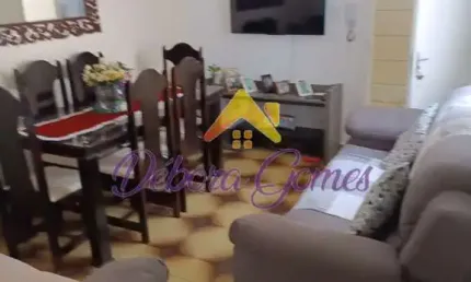 Apartamento para venda em canto do forte de 50.00m² com 1 quarto e 1 garagem