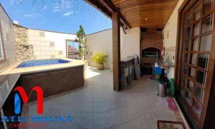 Cobertura para venda em santa paula de 150.00m² com 3 quartos, 1 suite e 2 garagens