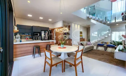 Casa para venda em jardim novo mundo de 345.00m² com 5 quartos, 4 suites e 4 garagens