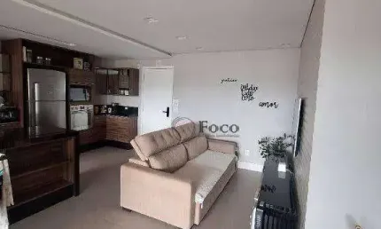 Apartamento para venda em jardim flor da montanha de 95.00m² com 2 quartos, 1 suite e 2 garagens