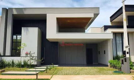 Casa de condomínio para venda em condomínio village la montagne de 250.00m² com 3 quartos, 3 suites e 4 garagens