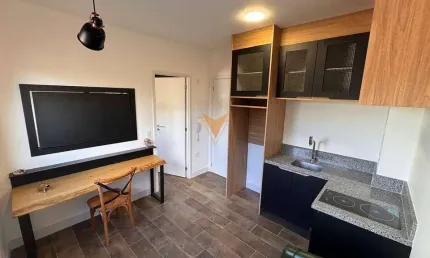 Flat para venda em chácara santo antônio (zona sul) de 26.00m² com 1 quarto e 1 suite