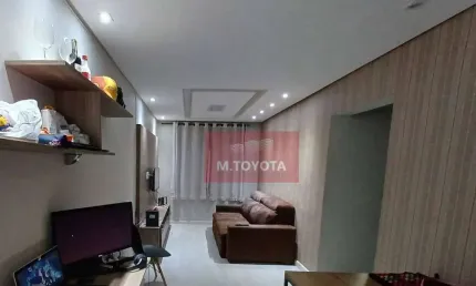 Apartamento para venda em centro de 57.00m² com 2 quartos e 2 garagens