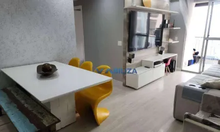 Apartamento para venda em picanco de 76.00m² com 3 quartos, 1 suite e 1 garagem