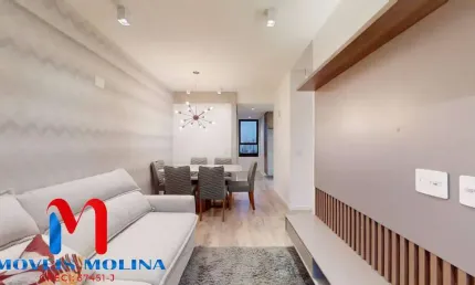 Apartamento para venda em vila alpina de 60.00m² com 2 quartos, 1 suite e 2 garagens