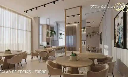 Apartamento para venda em campo comprido de 87.00m² com 3 quartos, 1 suite e 2 garagens
