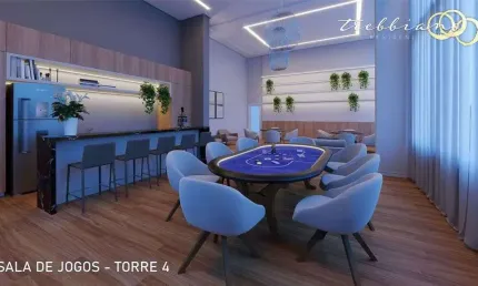 Apartamento para venda em campo comprido de 74.00m² com 2 quartos, 1 suite e 1 garagem