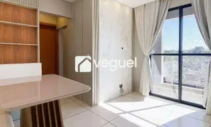 Apartamento para alugar em quintas de são josé de 52.81m² com 2 quartos, 1 suite e 1 garagem
