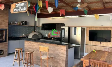 Casa para venda em villaggio capríccio de 280.00m² com 5 quartos, 2 suites e 4 garagens