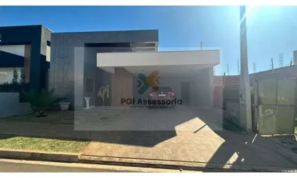Casa de condomínio para venda em setlife mirassol de 253.00m² com 3 quartos, 1 suite e 4 garagens