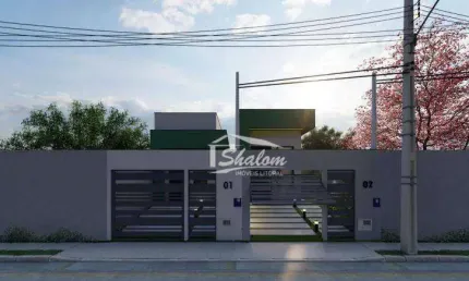 Casa para venda em balneário dos golfinhos de 78.00m² com 3 quartos, 1 suite e 1 garagem