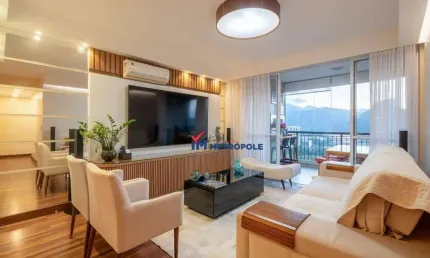 Apartamento para venda em jacarepaguá de 144.00m² com 4 quartos, 3 suites e 2 garagens