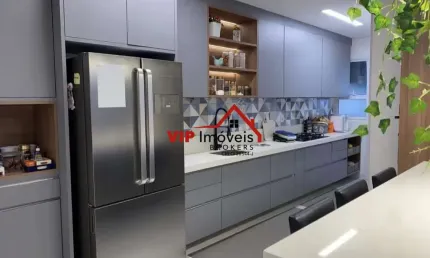Apartamento para venda em jardim ana maria de 160.00m² com 3 quartos, 3 suites e 4 garagens