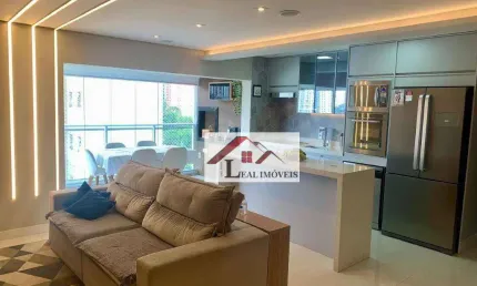 Apartamento para venda em jardim de 91.00m² com 3 quartos, 1 suite e 1 garagem