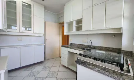 Apartamento para venda em vila assunção de 160.00m² com 3 quartos, 1 suite e 2 garagens