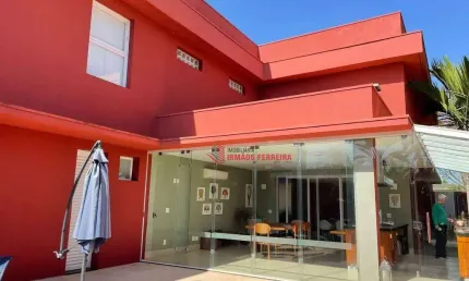 Sobrado para venda em harmonia residence e resort de 340.00m² com 4 quartos, 4 suites e 5 garagens