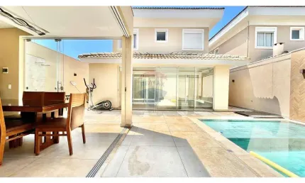 Casa para venda em condomínio reserva domaine eco residence de 195.00m² com 3 quartos, 3 suites e 4 garagens