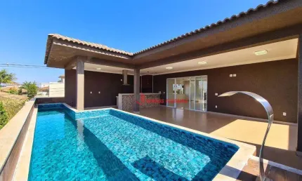 Casa de condomínio para venda em damha iv de 390.00m² com 4 quartos, 4 suites e 6 garagens