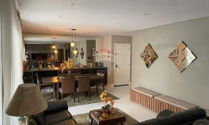 Apartamento para venda em tamboré de 158.00m² com 3 quartos, 3 suites e 3 garagens