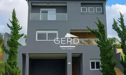 Casa para venda em paisagem renoir de 340.00m² com 3 quartos, 3 suites e 6 garagens