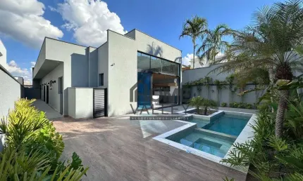 Casa de condomínio para venda em residencial helvétia park de 290.00m² com 3 quartos, 3 suites e 4 garagens
