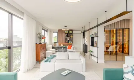 Apartamento para venda em bigorrilho de 189.00m² com 3 quartos, 3 suites e 3 garagens