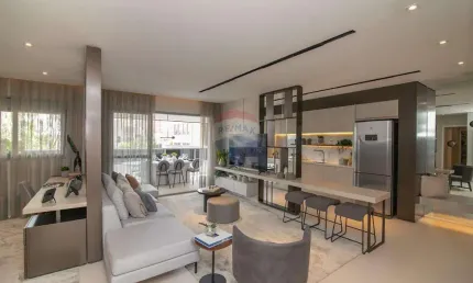 Apartamento para venda em jardim botânico de 132.55m² com 3 quartos, 3 suites e 2 garagens