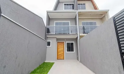 Sobrado para venda em umbará de 114.00m² com 3 quartos e 2 garagens