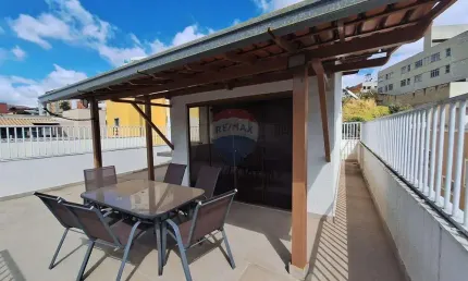 Cobertura para alugar em estoril de 145.00m² com 3 quartos e 1 garagem