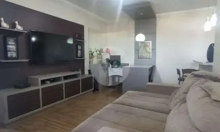 Apartamento para venda em centro de 90.00m² com 3 quartos, 1 suite e 2 garagens