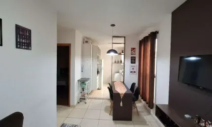 Apartamento para venda em solidariedade de 43.00m² com 2 quartos e 1 garagem