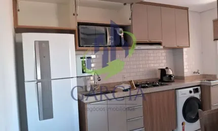 Apartamento para alugar em jardim igaçaba de 46.00m² com 2 quartos