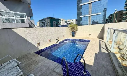 Cobertura para venda em pompéia de 335.00m² com 3 quartos, 1 suite e 2 garagens