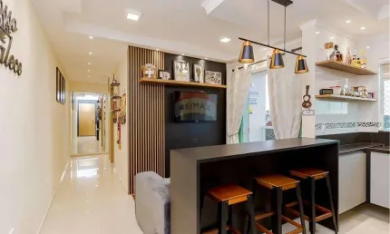 Apartamento para venda em planta araçatuba de 53.00m² com 3 quartos e 1 garagem