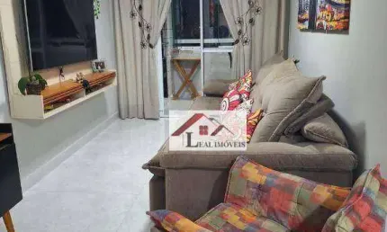 Apartamento para venda em jardim bela vista de 90.00m² com 2 quartos e 1 suite