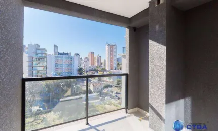 Apartamento para venda em batel de 61.00m² com 2 quartos, 1 suite e 2 garagens