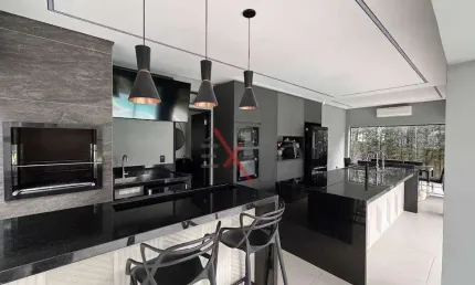 Casa para venda em loteamento capital ville de 280.00m² com 3 quartos, 3 suites e 6 garagens