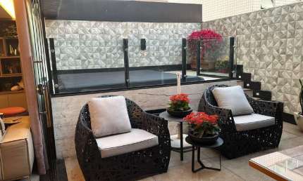 Vendo maravilhoso apartamento 3 quartos com área privativa ( Mobiliado - acabamentos de alto luxo )