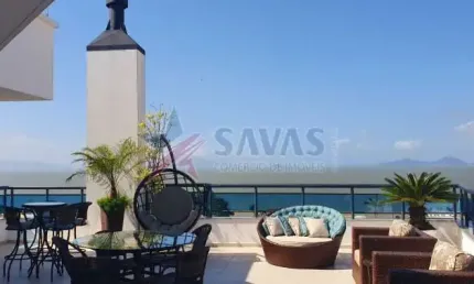 LINDA COBERTURA DE 03 DORMITÓRIOS - VISTA PARA O MAR